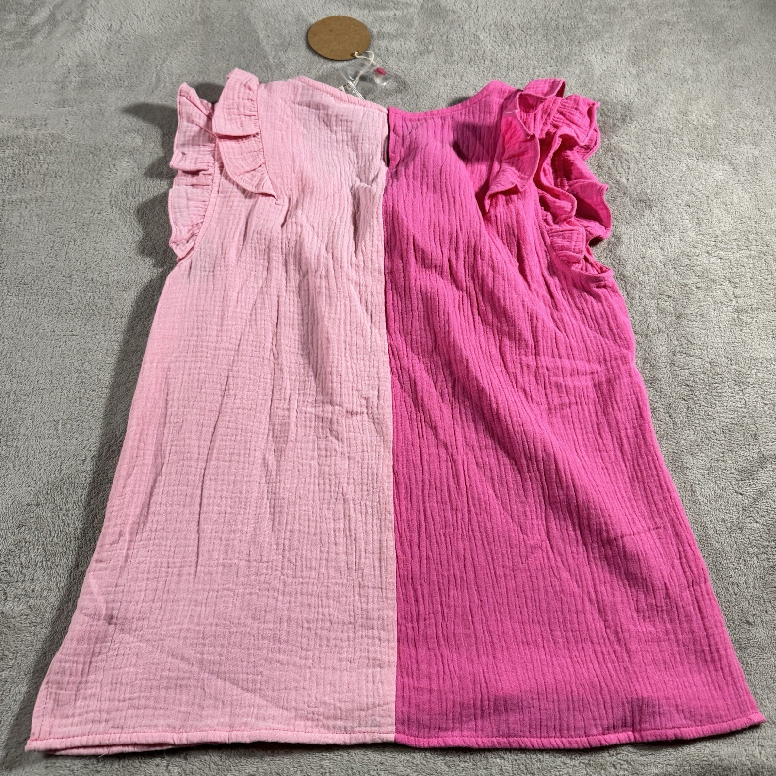Bibi Womens Blouse Size S New Pink