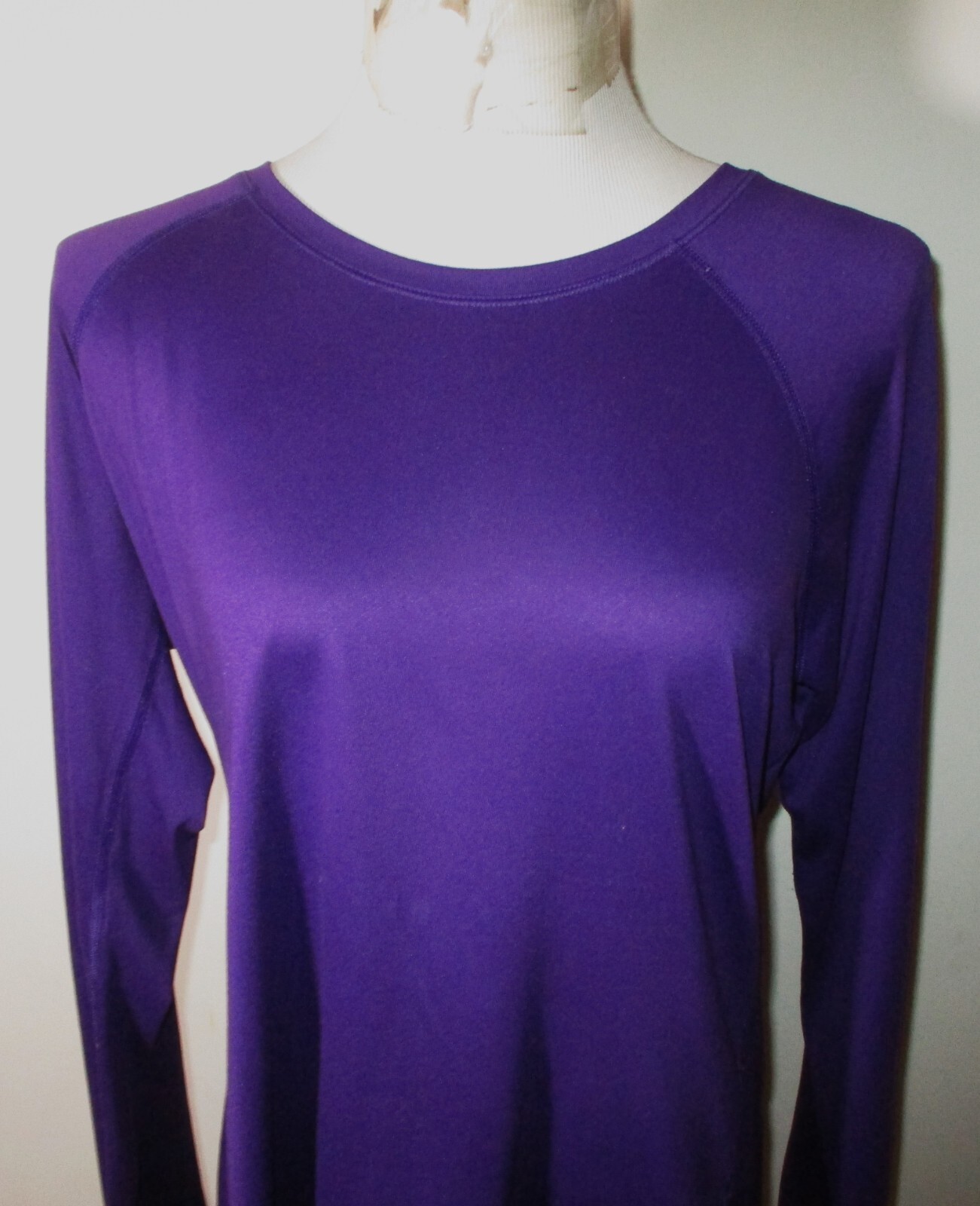 EASTERN MOUNTAN Sports Purple Long Sleeve Top Size L