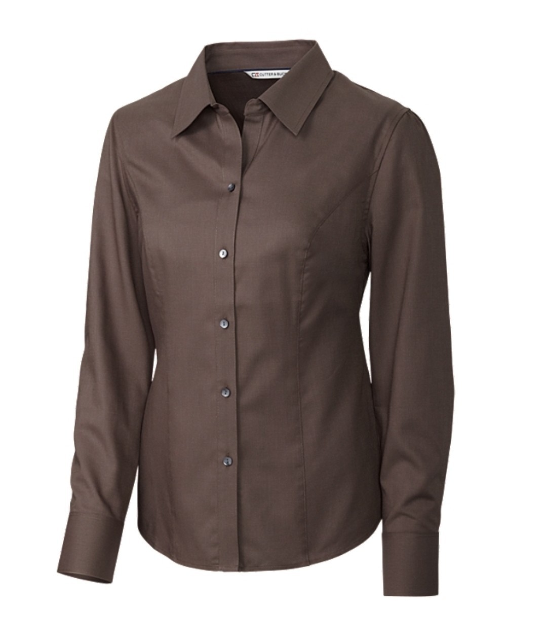 Cutter & Buck Womens Epic Easycare Nailshead ButtonShirt Long Sleeve M LCW04124