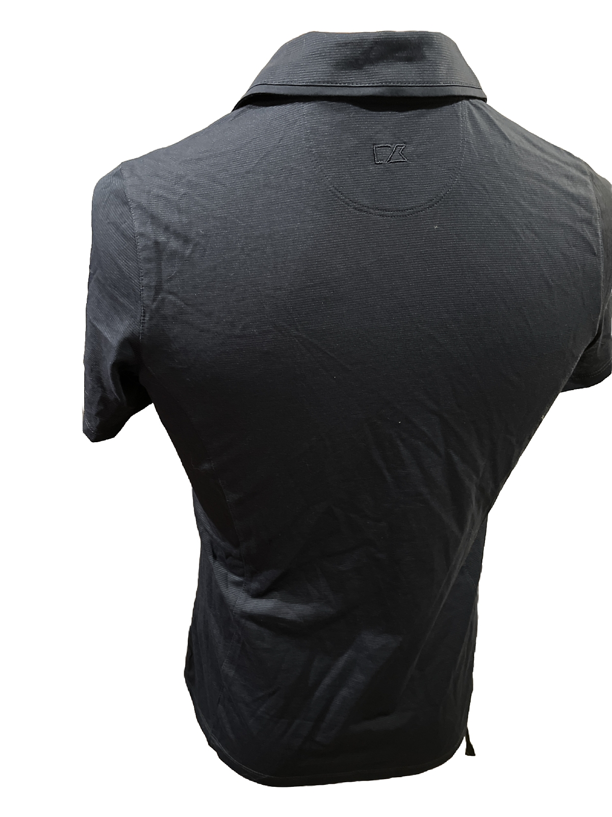 Cutter & Buck Women’s V-Neck Short Sleeve Polo Golf Shirt Wicking Size Med – NEW