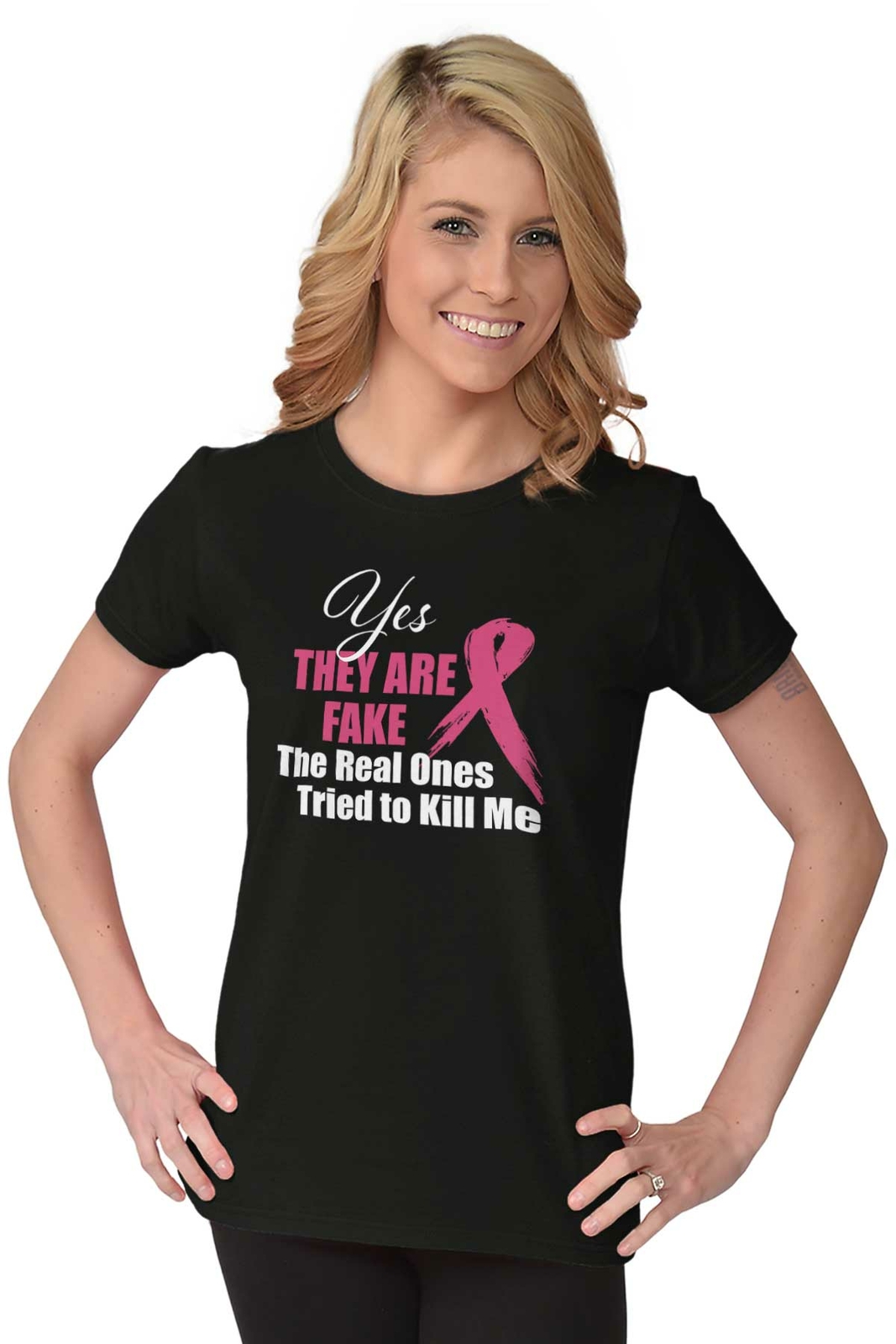 They Are Fake Real Ones Tried To Kill Me BCA Graphic T Shirts for Women T-Shirts