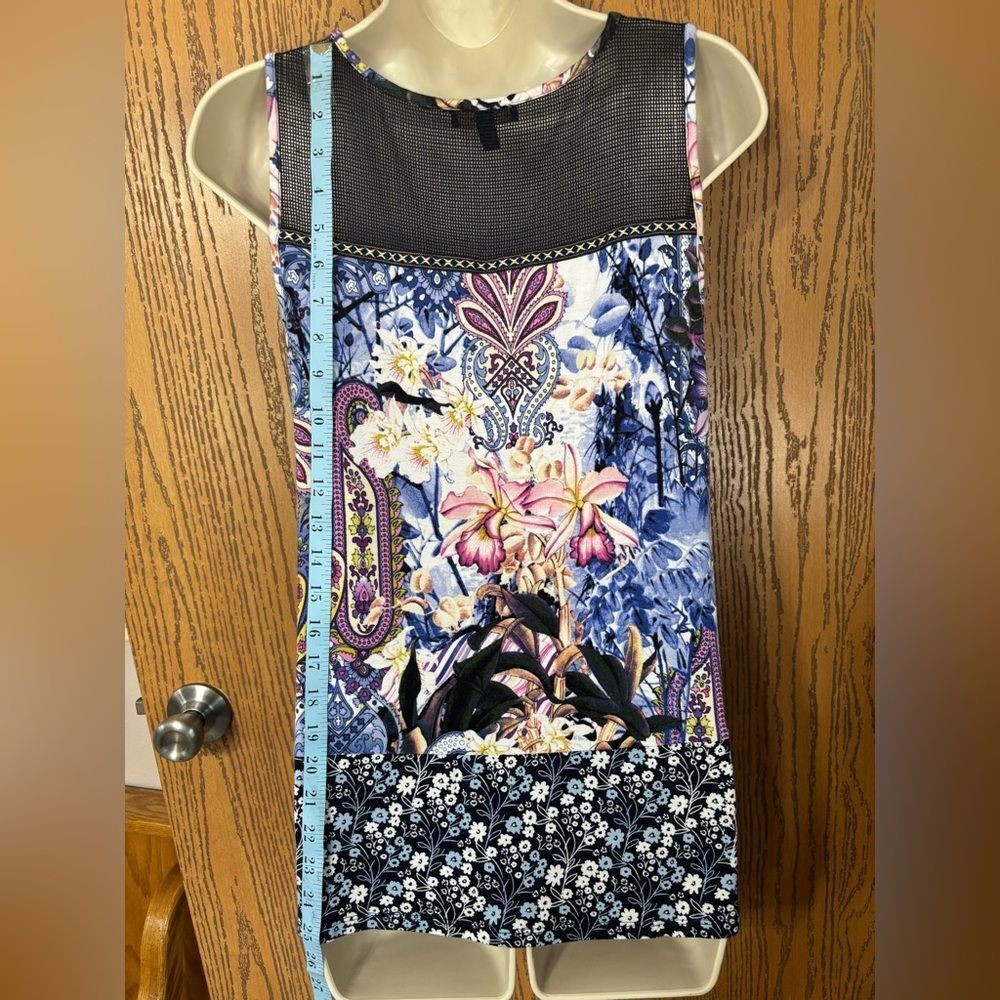 Floral Patterned Tank Top