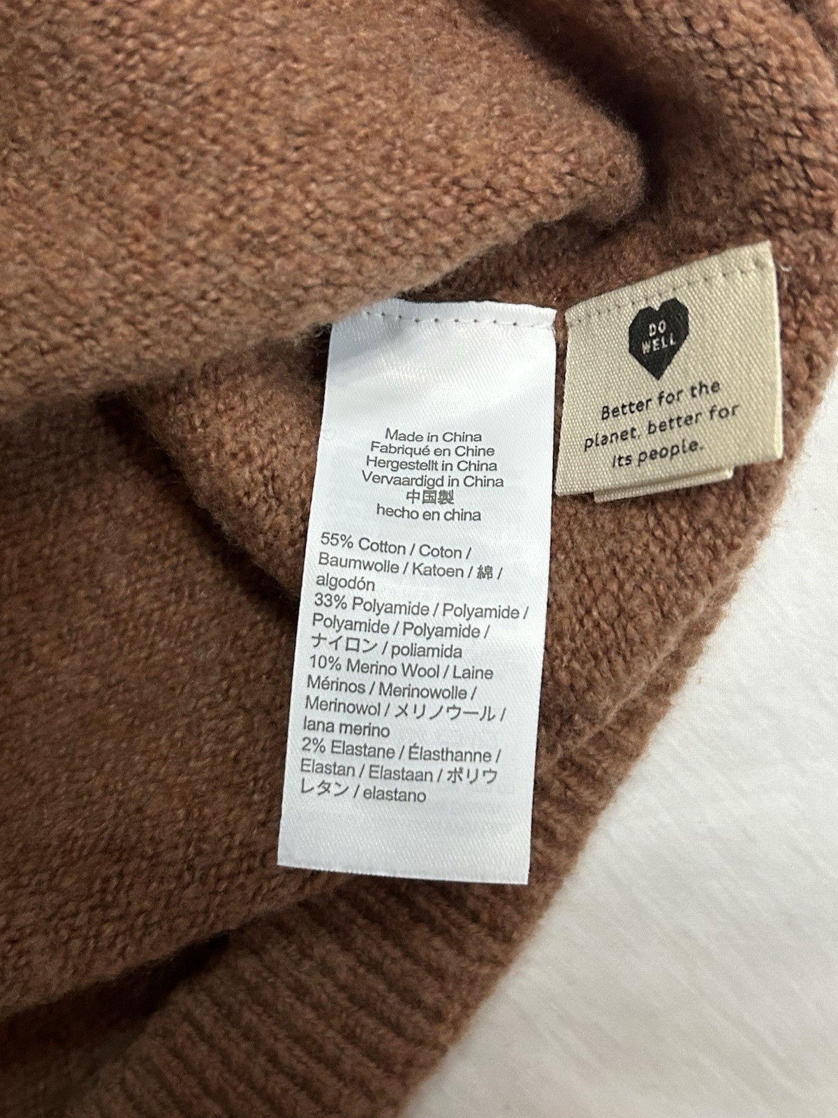 Madewell Kneale Button-Front Sweater Vest in Heather Rosewood Size XS
