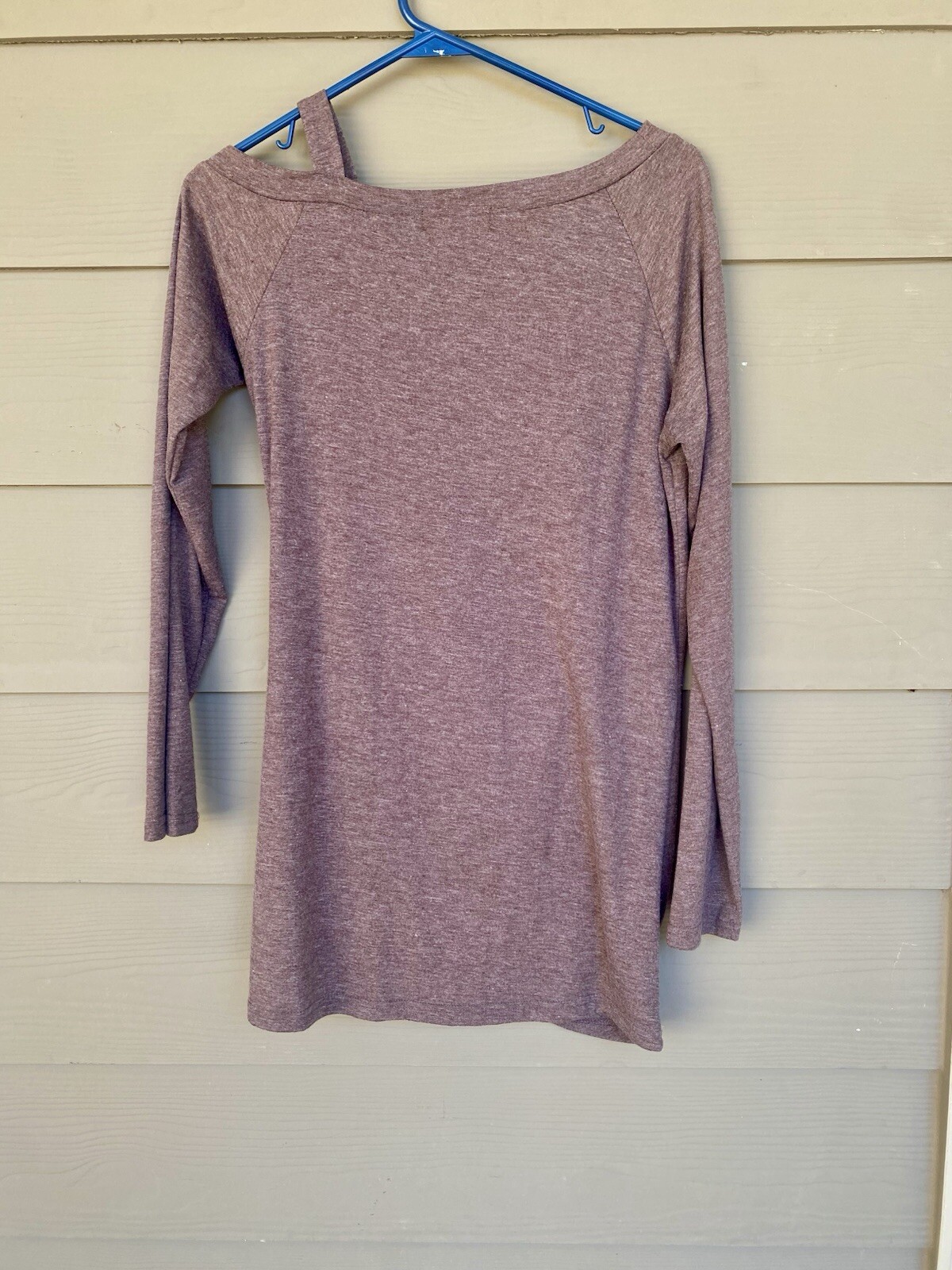 Women’s Cold Sholder Long Sleeve Tunic ￼