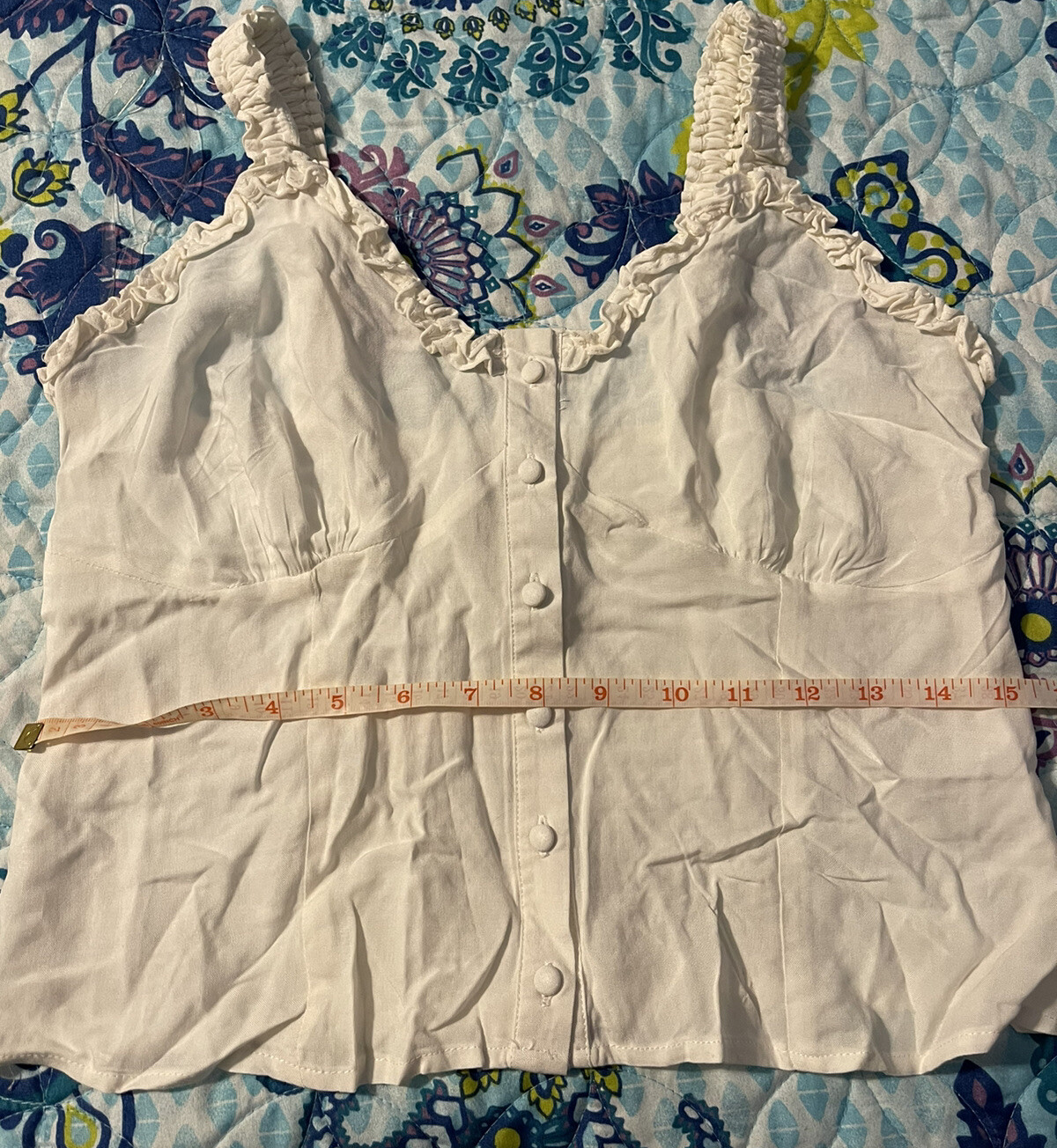 Active USA Women’s White Blouse size medium