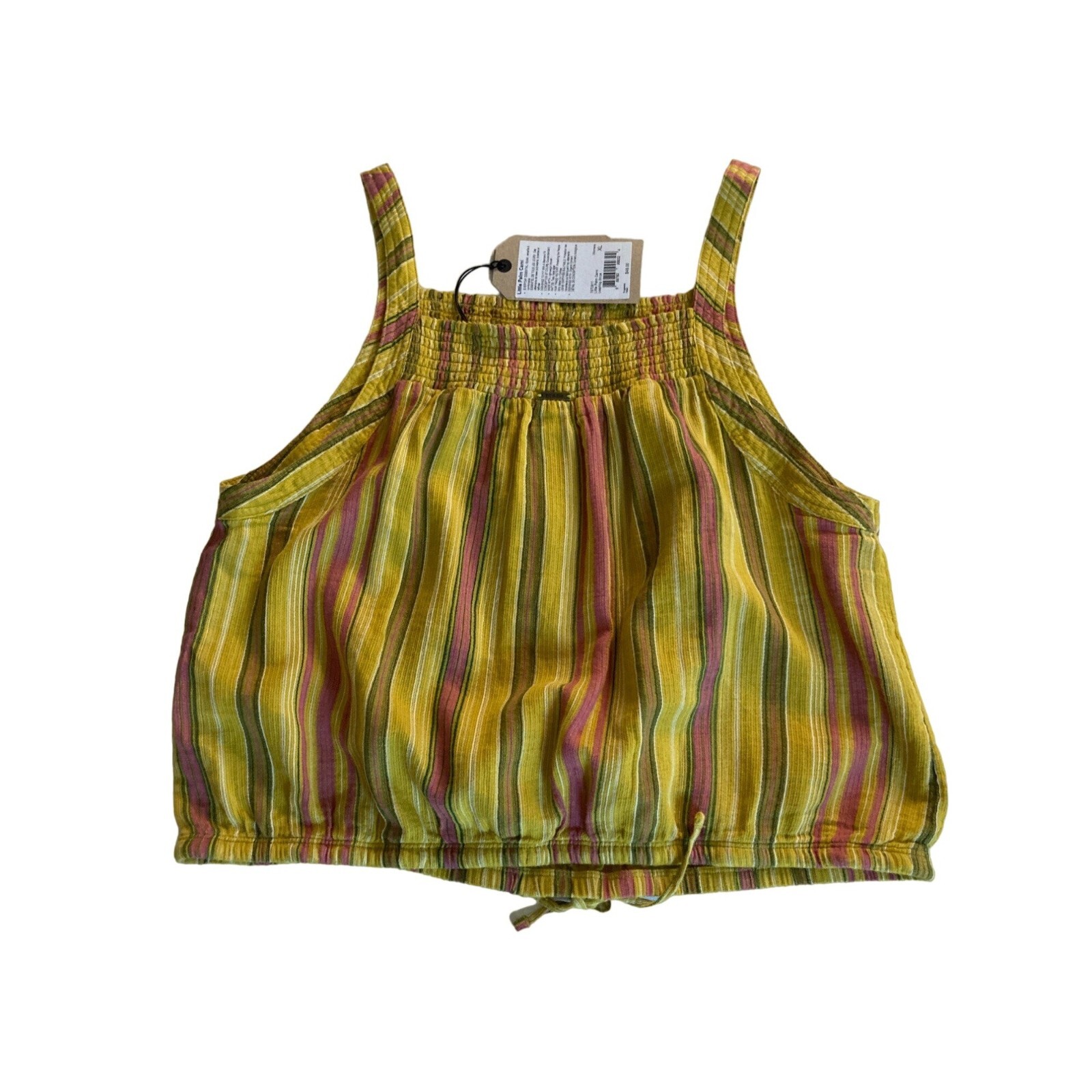 NWT Prana Little Palm Cami Top in Leapfrog Stripe Various Sizes