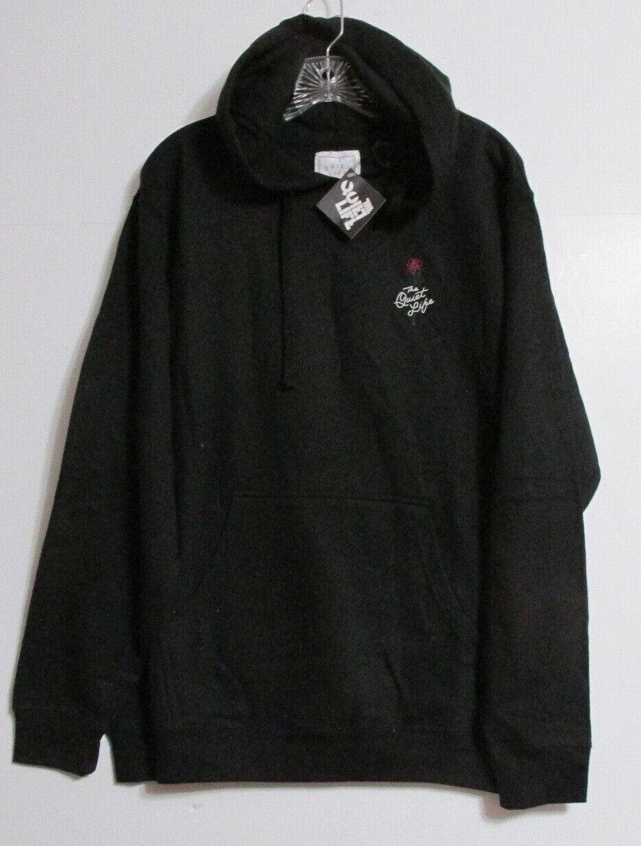 NEW Women’s Quiet Life Rose Hoodie Black Size Medium