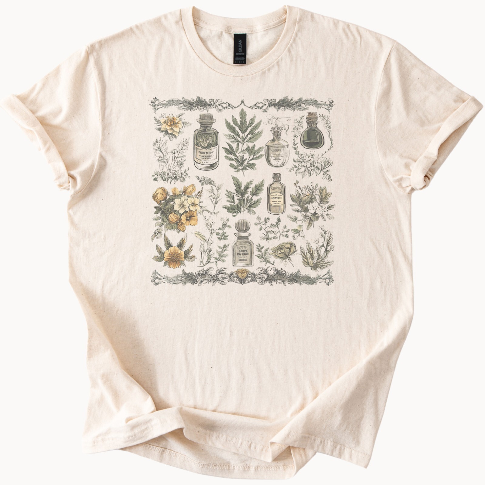 Botanical Herb Plant Lover T Shirt