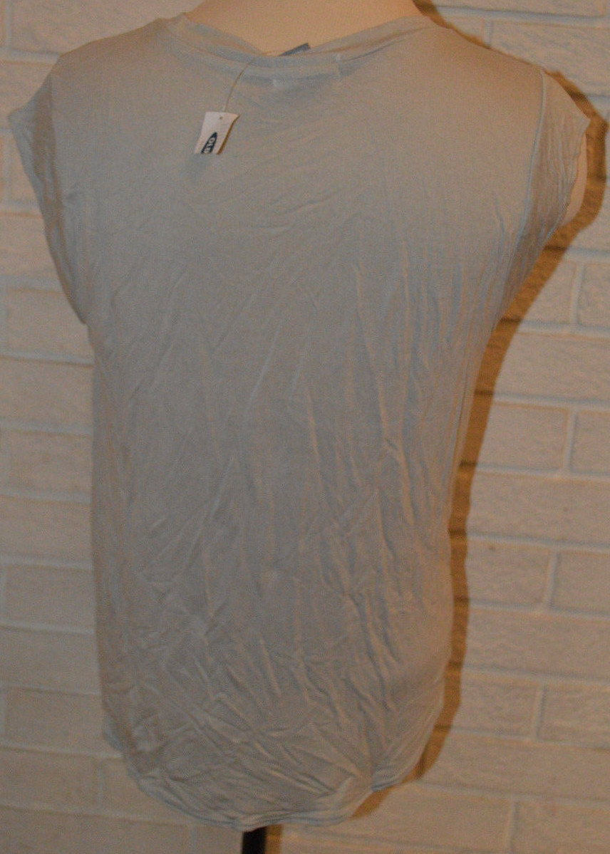 Women’s Old Navy Light Gray Make Art Sleeveless Breezy Top XS, S, M, L, XL, 2XL