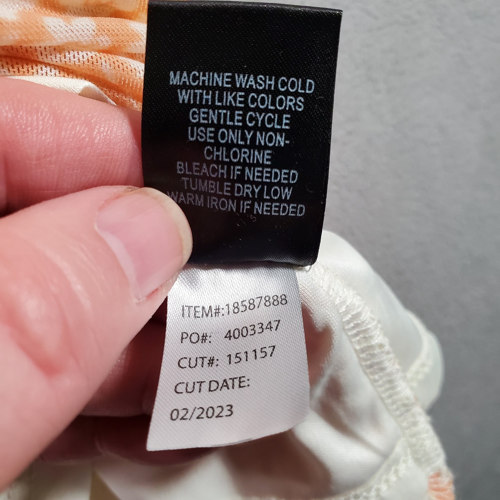 Torrid Babydoll Top Womens 4X Orange Ditsy Floral Sheer Wrap Feminine Cottage