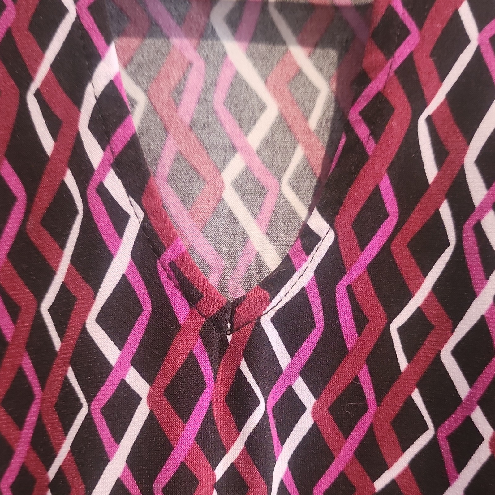 Womens Plus Size 2X Worthington Blouse Cute Neckline Long