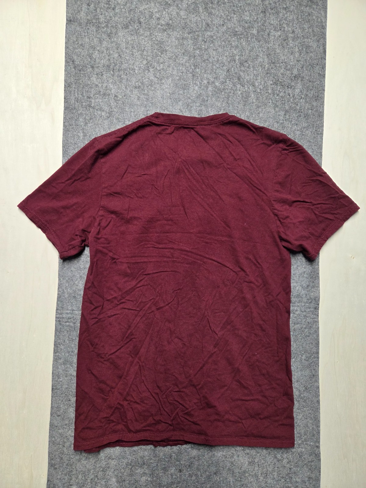 Cocoa Puffs Women’s Casual T Shirt Maroon Size Small Crew Neck Comfortable Fit