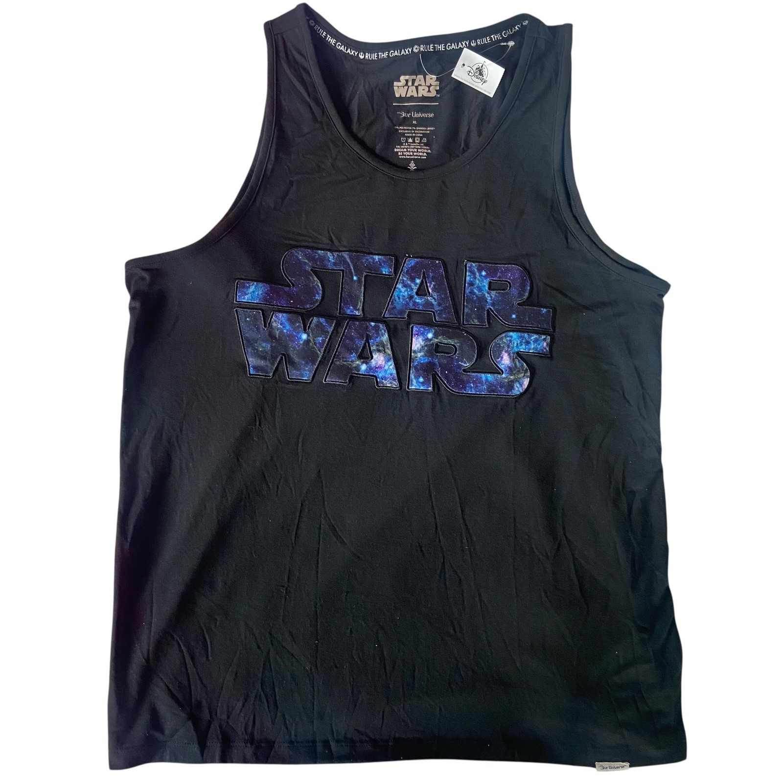 Star Wars Top Adult XL Galaxy Logo Tank by Our Universe Unisex Disney Parks