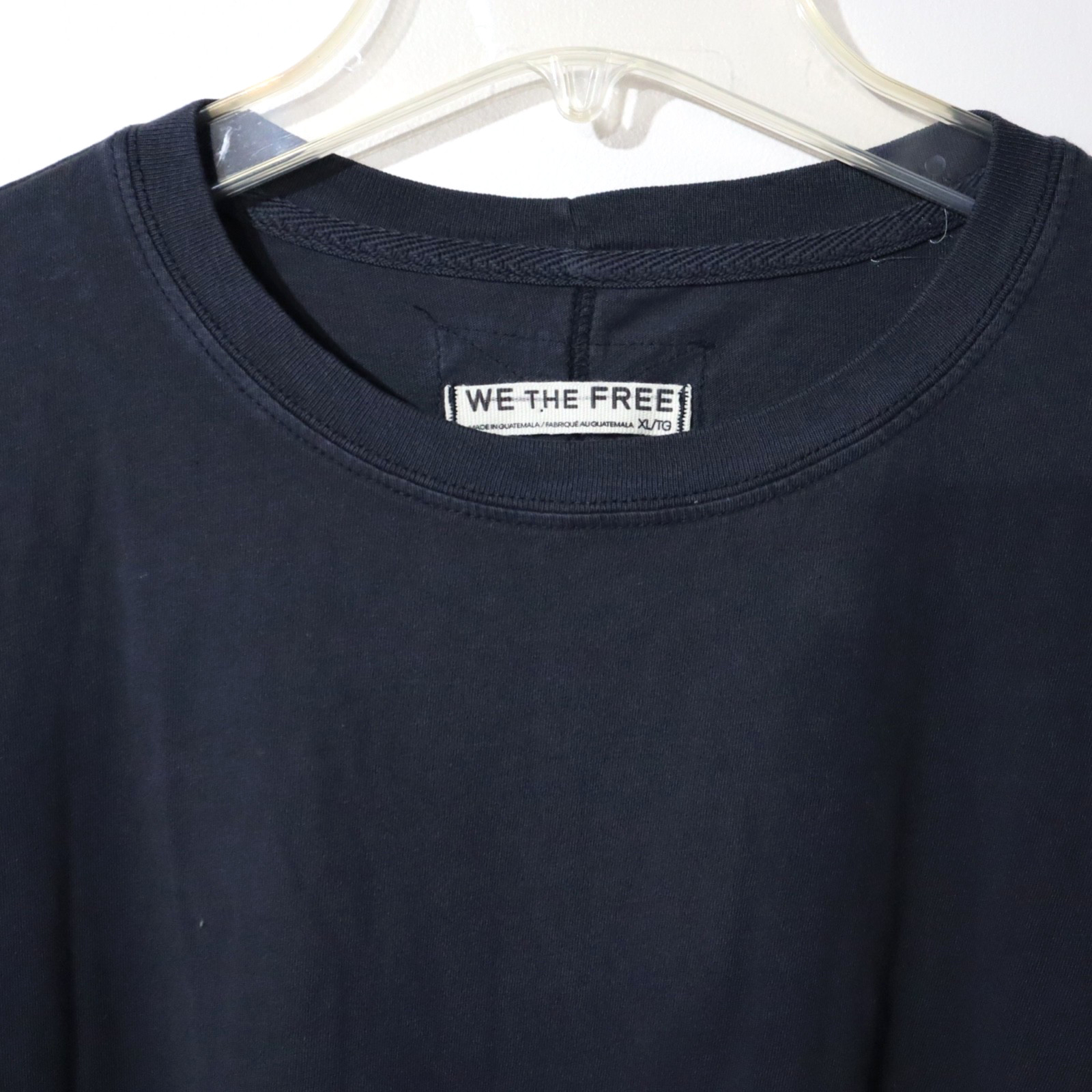 Free People We The Free Women’s Perfect Oversized Tee in Black size XL