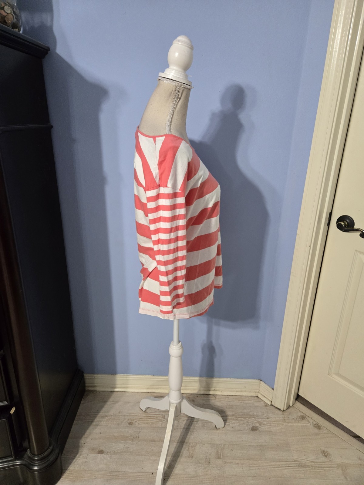 Old Navy Small Top Womens Pink Striped