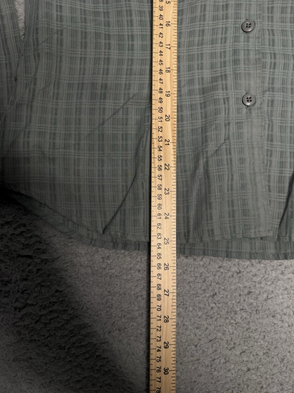PATAGONIA Womens Size 12 Lightweight LS Button Down Shirt Stripe Cotton