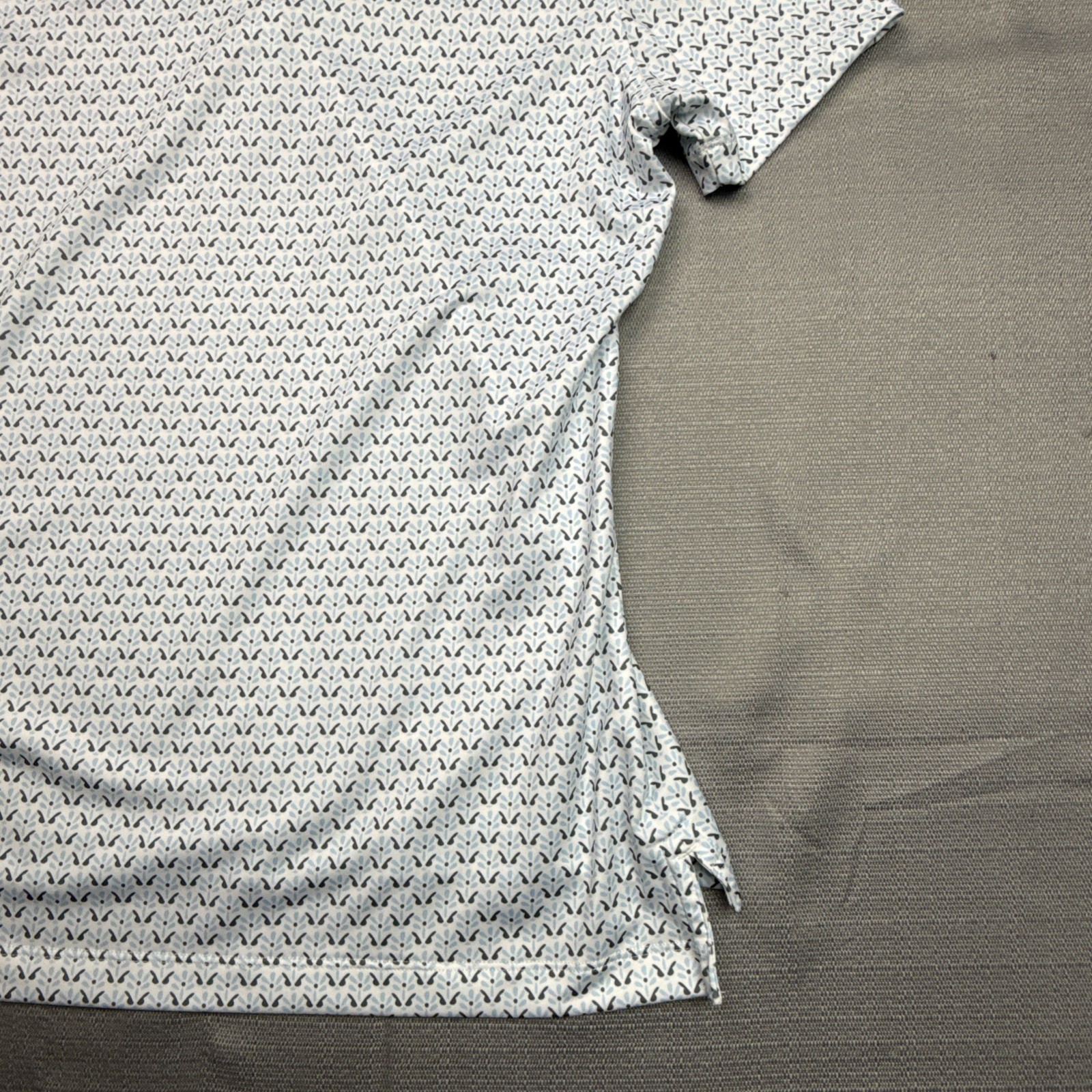 Peter Millar Women’s “Fairway Frills” Short-Sleeve Jersey Polo Sz XS