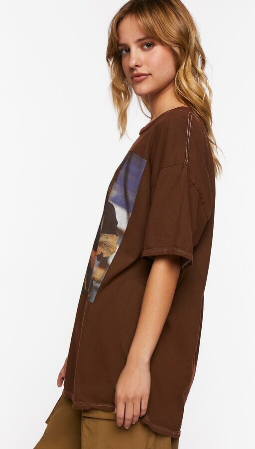Titanic Women’s Oversized Titanic Movie Brown Shirt New S/M, M/L, L/XL