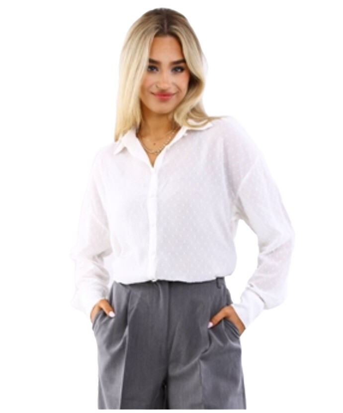 Ladies Blouse Long Sleeve Ruched Top Button Front Brave Soul Charlie Casual Wear