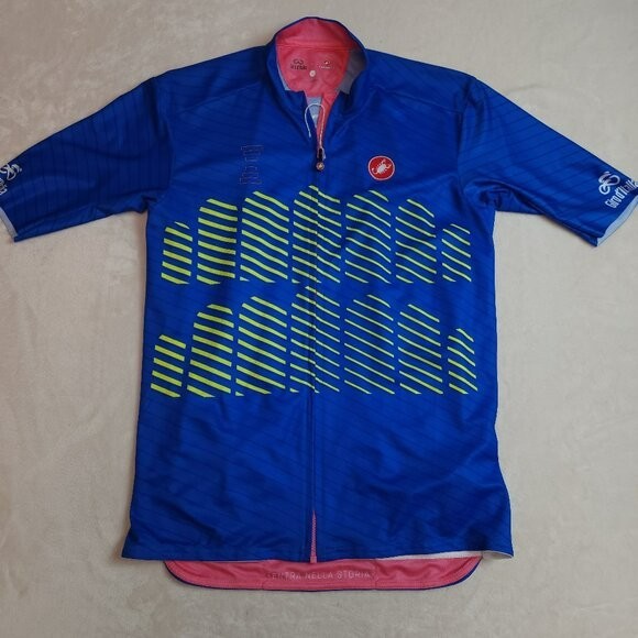 New Castelli Giro Collection Bike Cycling Women Jersey Shirt (M)