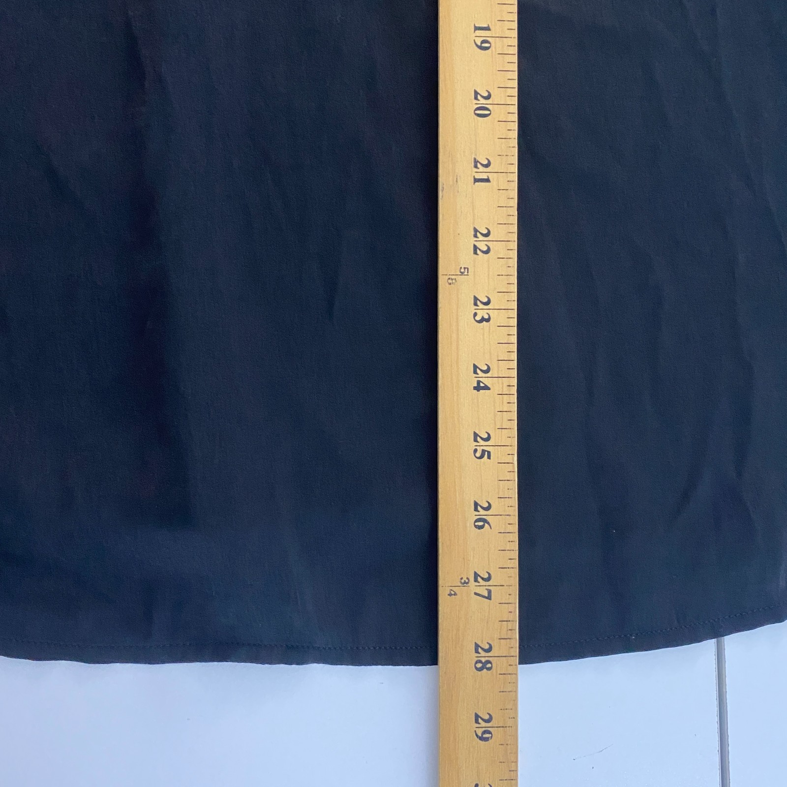 Torrid Satin Tie-Front Peasant Blouse Size 2X Black Ruffle Popover