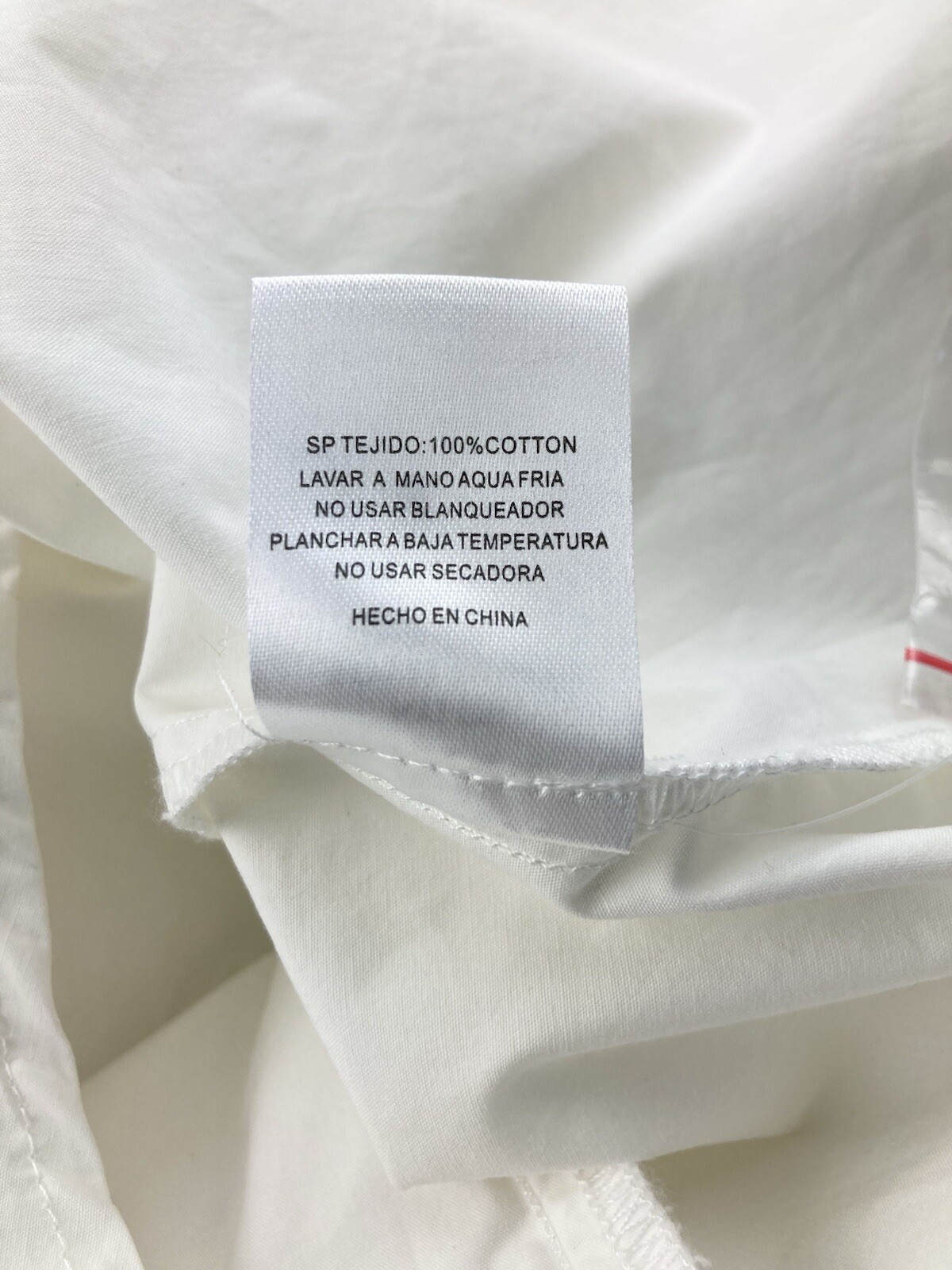 Nylon Apparel USA Ruffle Button Up Blouse Ivory Size Large