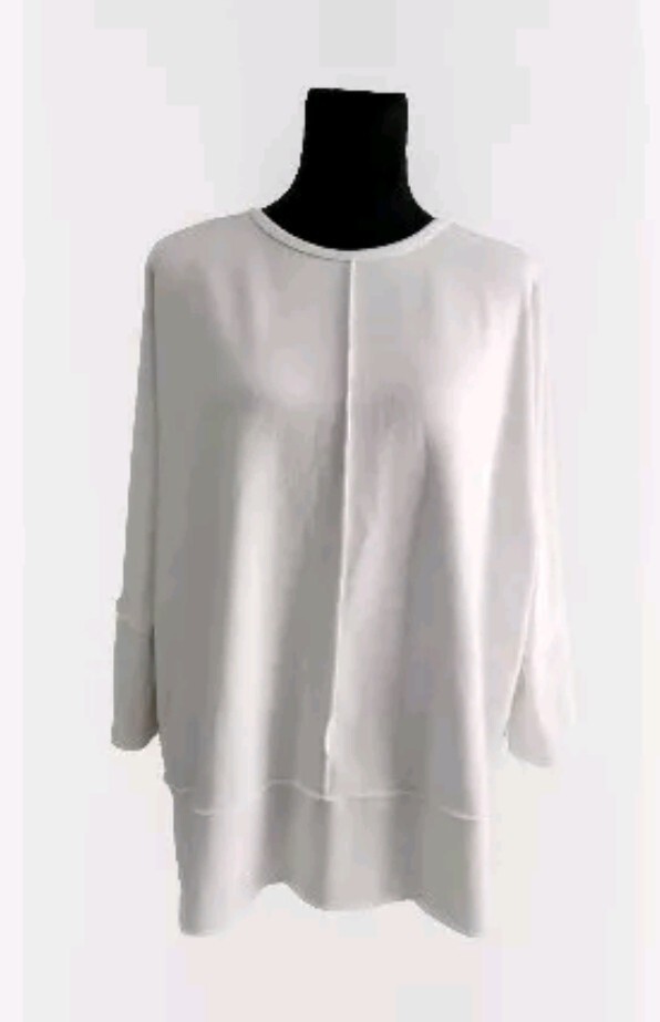 SPANX – White Perfect Length Top. Dolman 3/4 Sleeve. #50171R Women’s Size S
