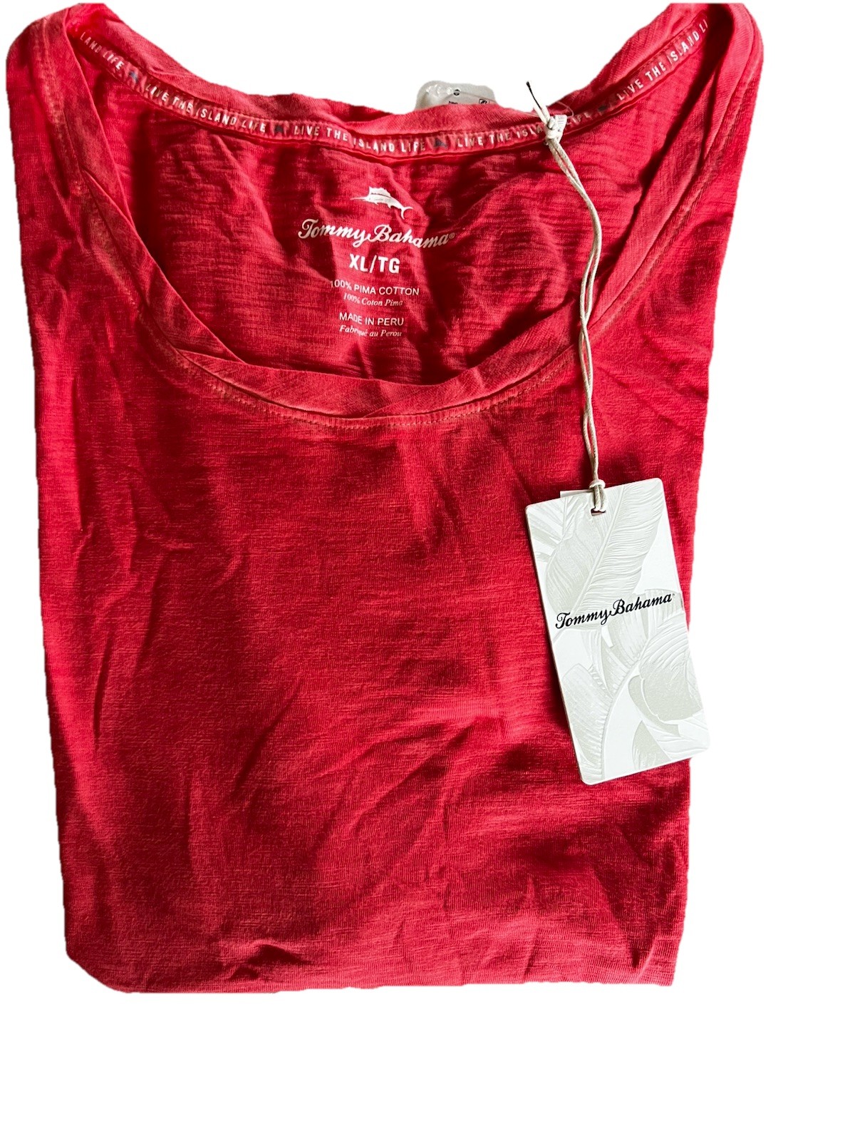 Tommy Bahama Women’s XL Orange Sunshine Twist T-Shirt NWT