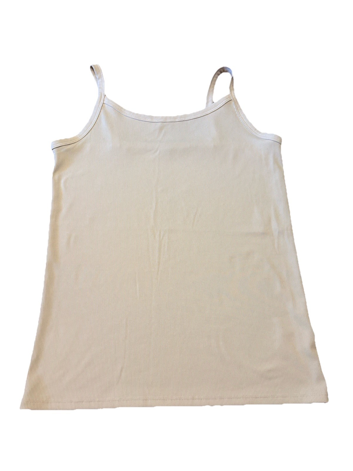 Lot Of 7 Women’s XL Tank Tops Black White Beige Navy Blue Cream Varies Styles