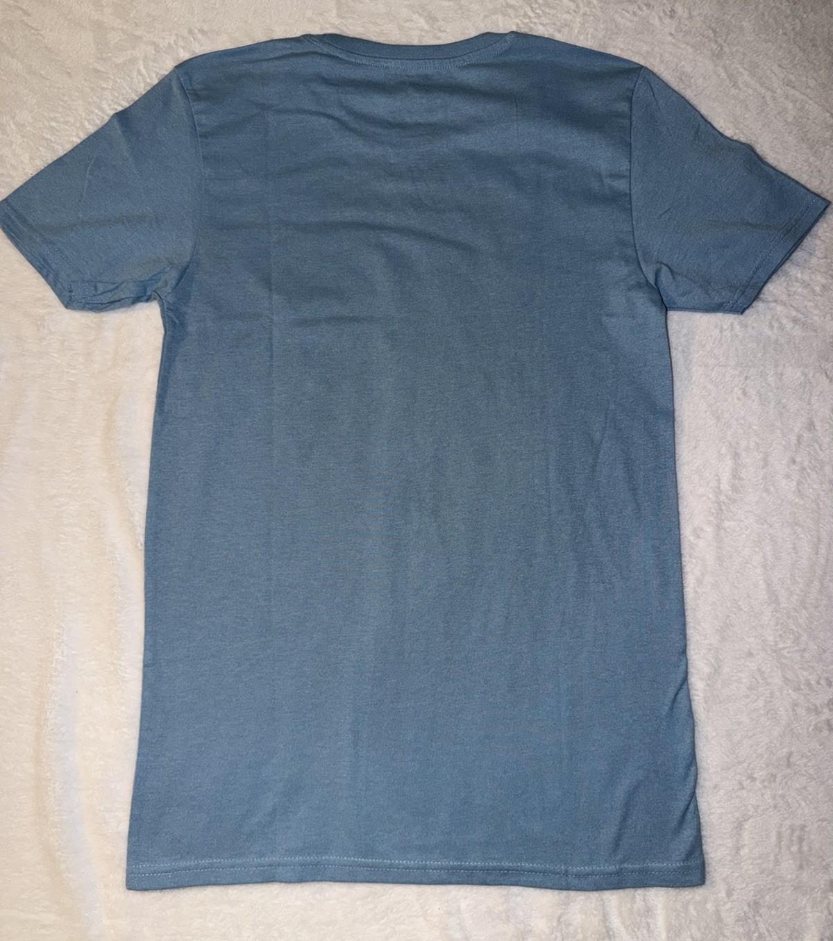 Disney Princess Snow White “Just One Bite” Graphic T Shirt Blue Sz Medium Womens