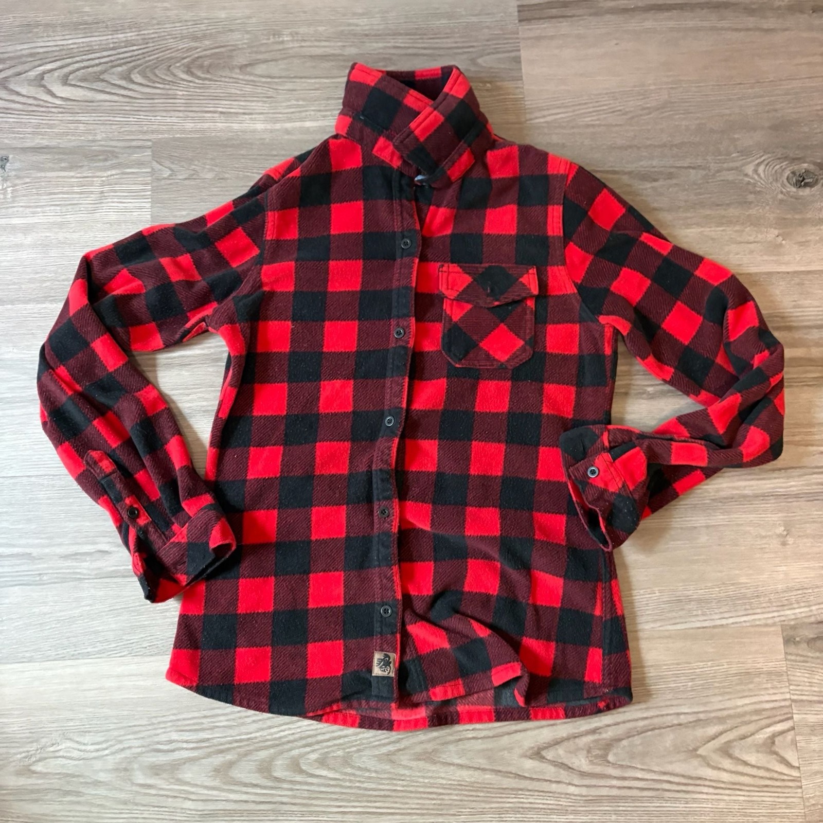 Legendary Whitetails Women’s Buffalo Plaid Fleece Shirt