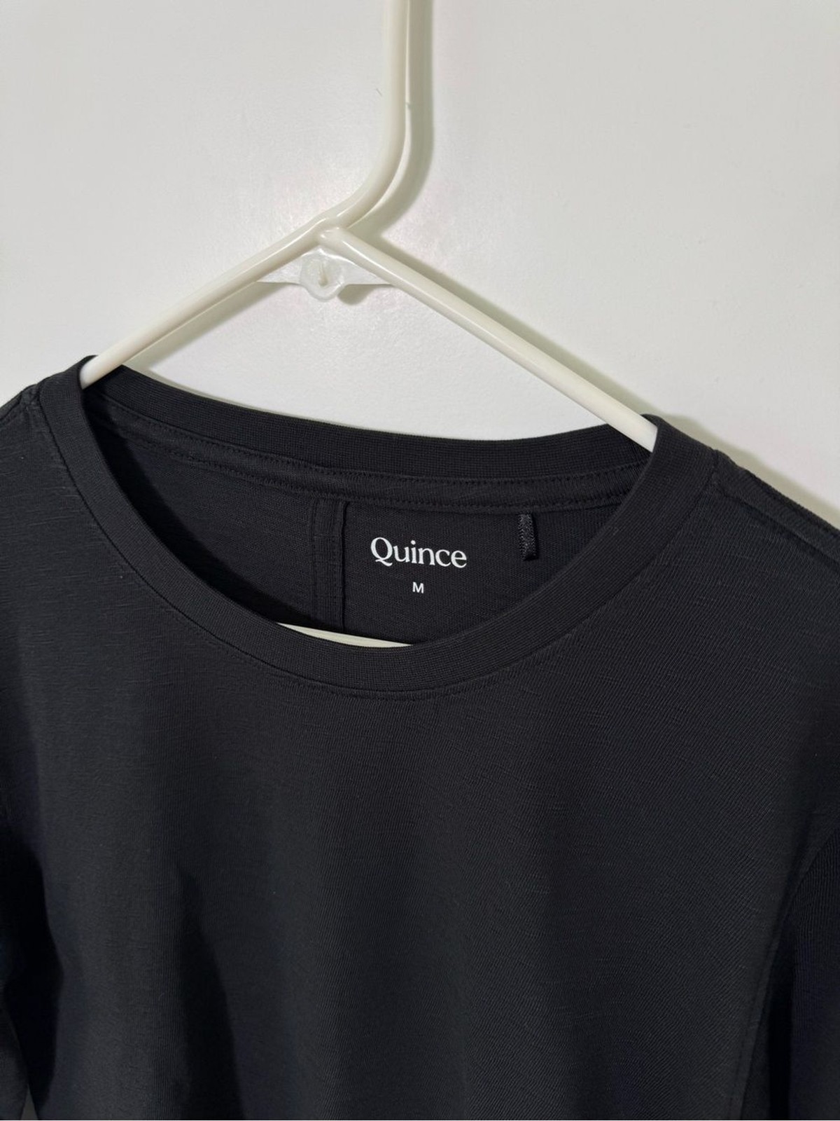 Quince 100% Organic Cotton Slub Long Sleeve Tee M