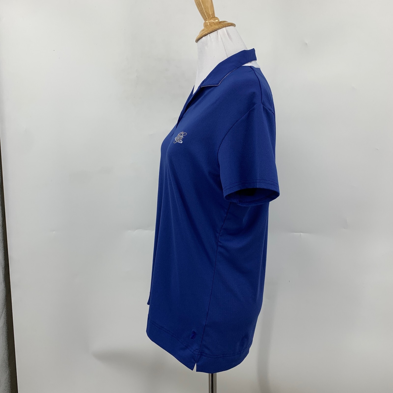 Sport Haley Polo Top Womens M Medium Regatta Short Sleeve Chest Logo Performance