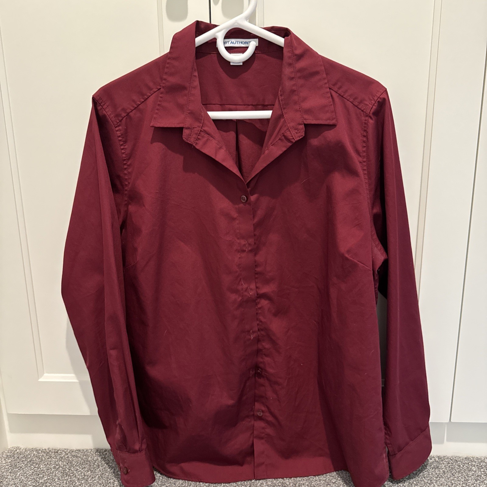 Port Authority L608 Women’s Cotton/Polyester Long Sleeve Easy Care Soft Shirt