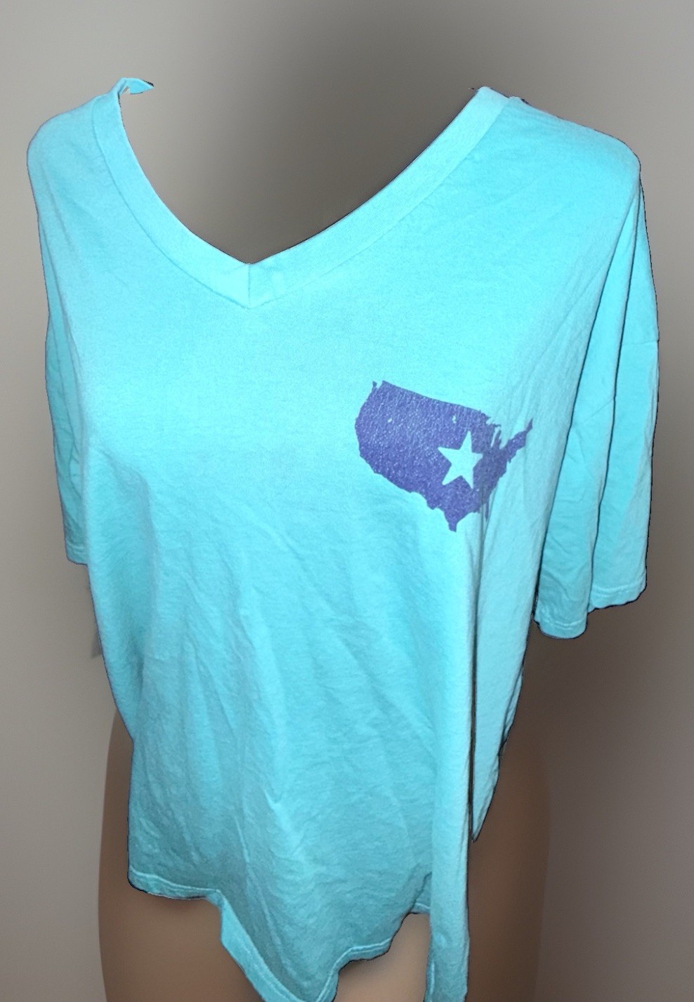 Royce Brand XL T Shirt America Land of the Free Because of the Brave 100% Cotton