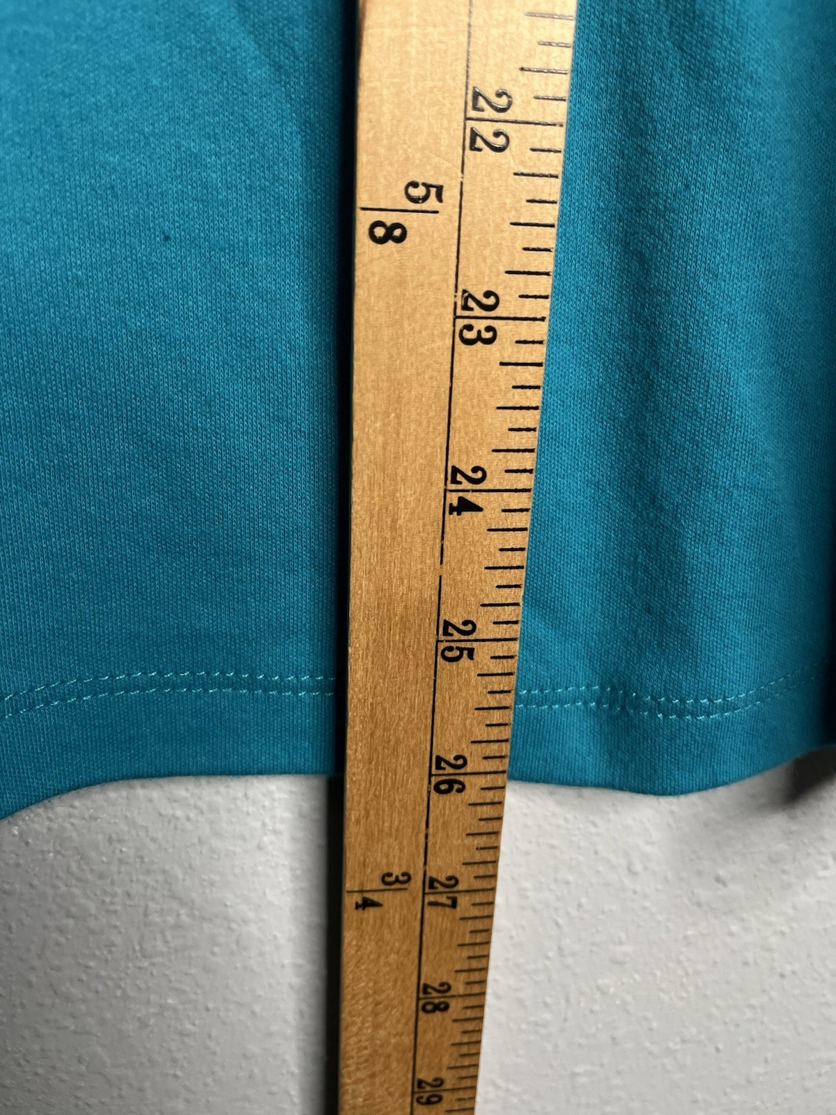 M&C Sportswear Women’s XL Let It Snow Snowman Winter Blue Long Sleeve Shirt