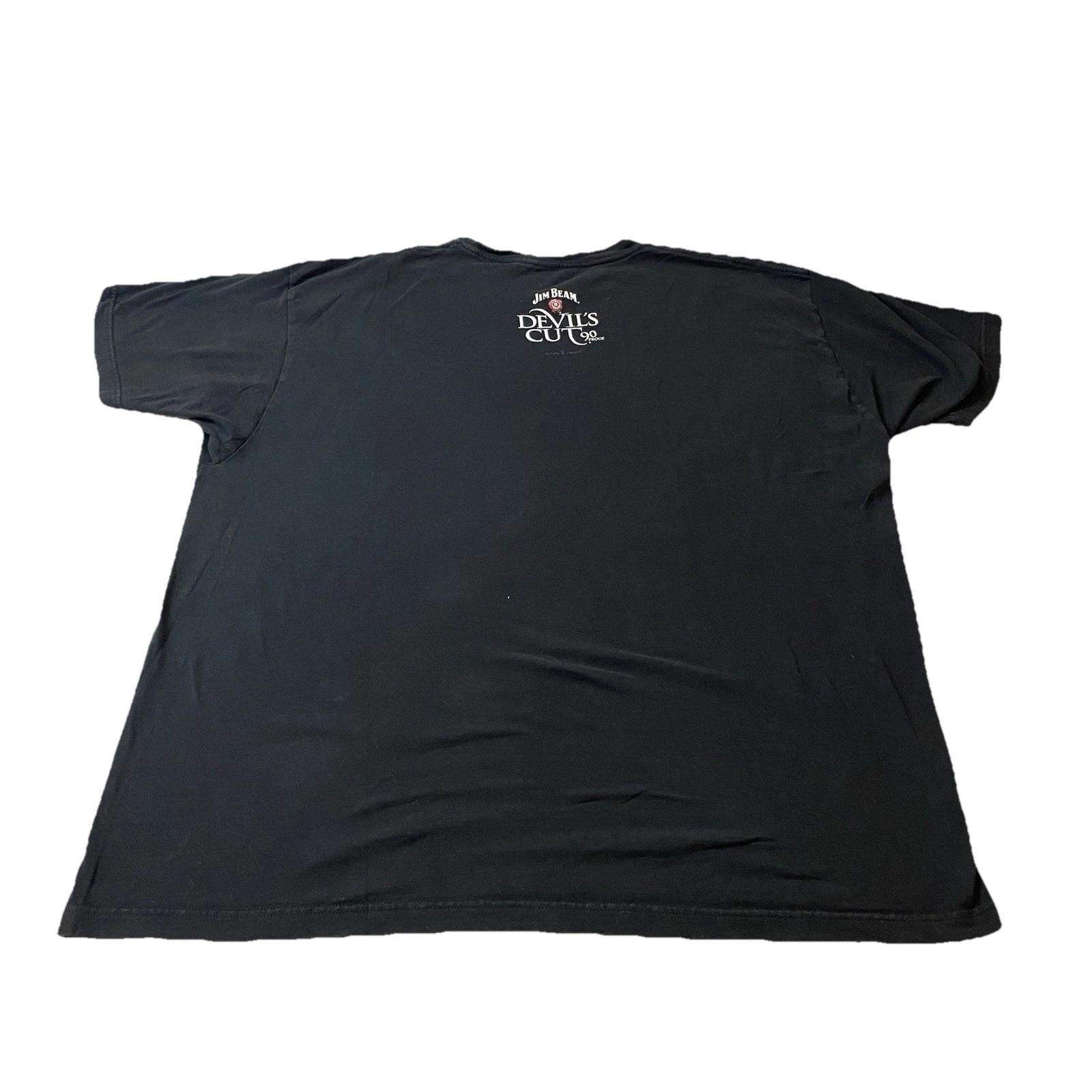 Jim Beam Devil’s Cut Slightly Sinister Whiskey T-Shirt XL Promo Tee Breweriana