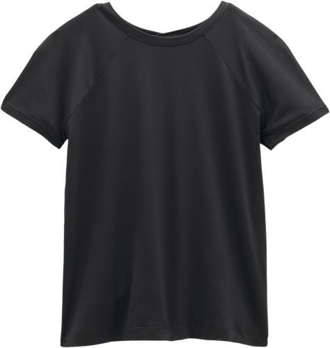 PrAna Alpenglow Short Sleeve Womens 3X Black T-Shirt Standard Fit Stretch NWT
