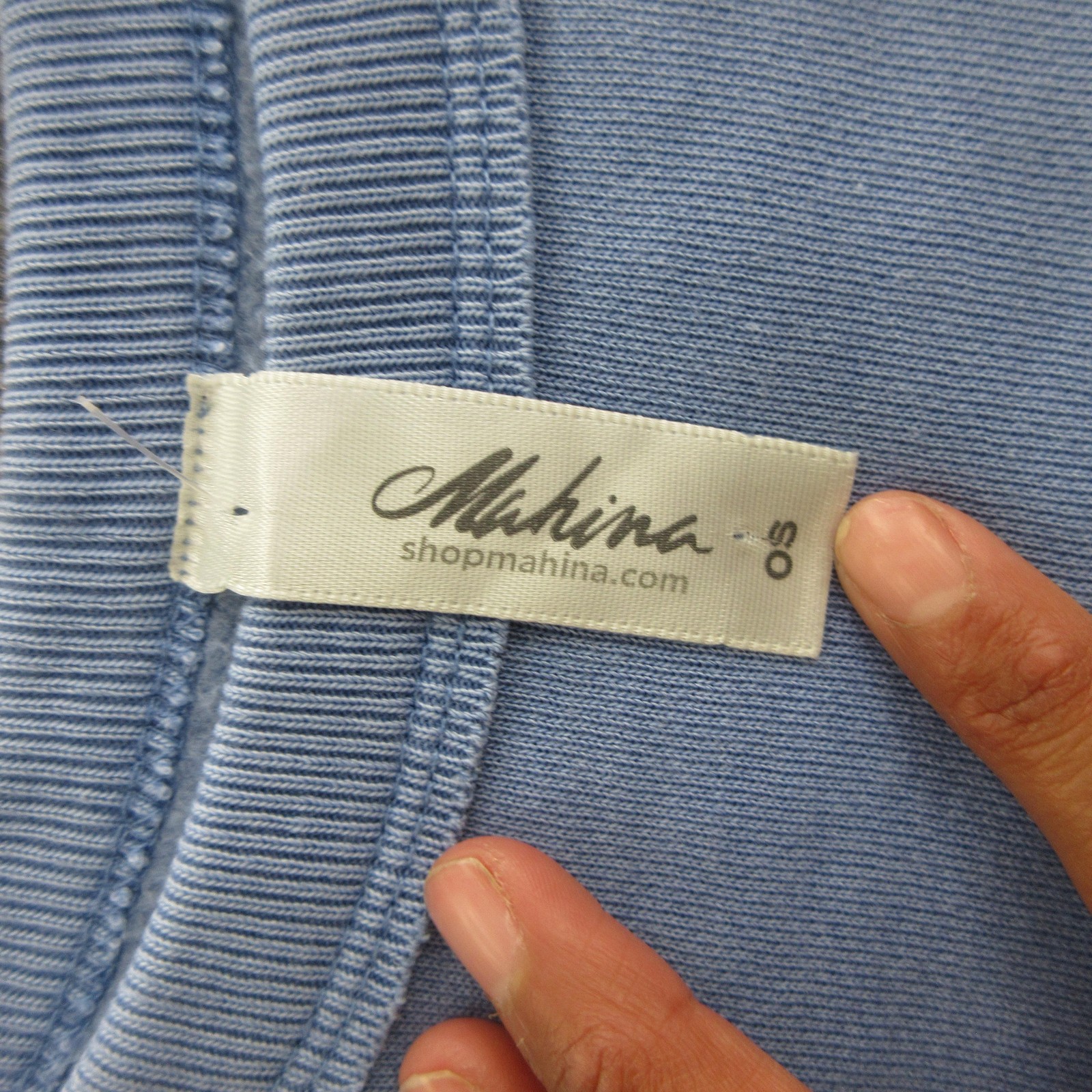 Mahina Shirt Womens One Size Blue Aloha Graphic Cropped Fleece Pullover Top