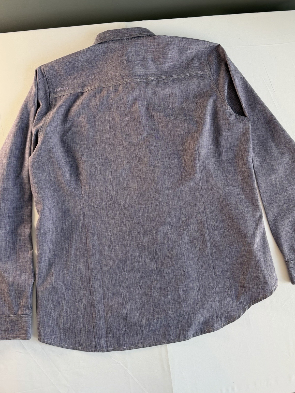 Orvis Women’s Tech Chambray Long-Sleeve Work Shirt. Size Large. Active ,Work