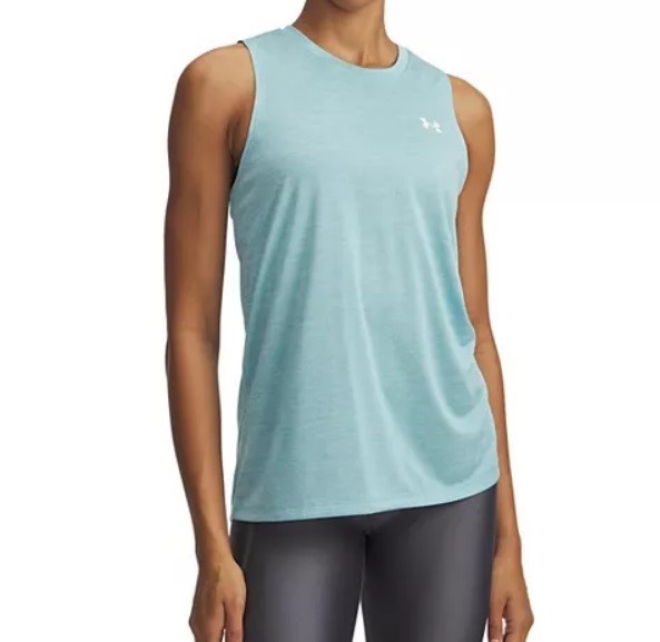 Under Armour Women’s Tech Twist Tank -Blue Haze-Size Medium-New + Tags