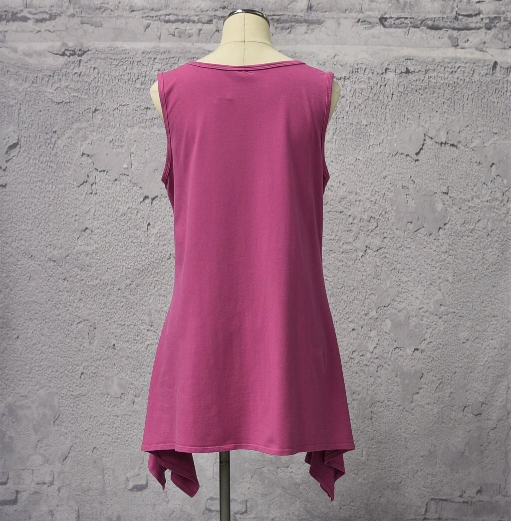 WATERSISTER USA TS02-Prairie Cotton SIERRA TANK 2-Pocket Drip-side Top S-2X