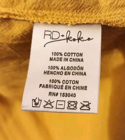 RD & Koko Embroidered Balloon Sleeve Jacket Peasant Blouse NWT Size XL