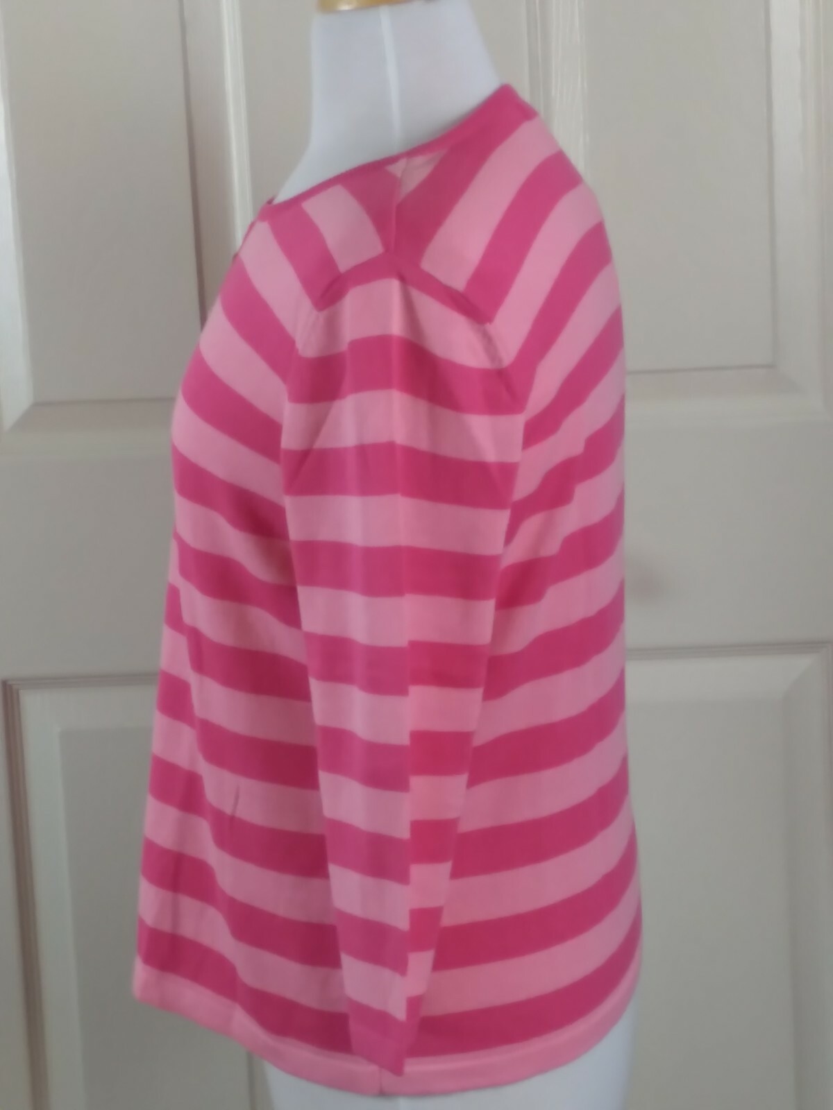 Covington Women’s Top Large (14-16) Pink 100% Cotton New NWT