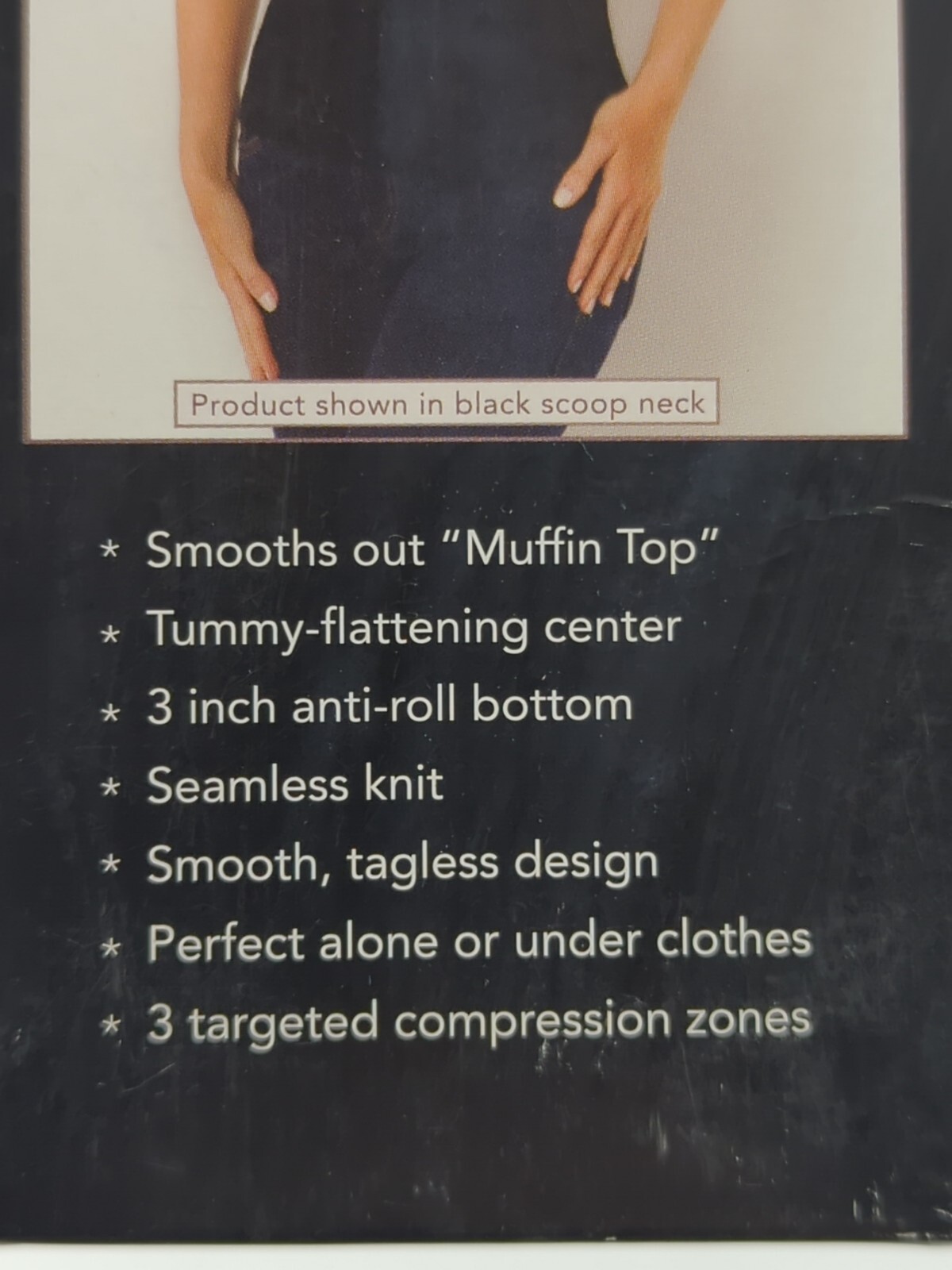 Belly Bandit Mother Tucker Scoop Neck Tank Shapewear Top in Nude Size L