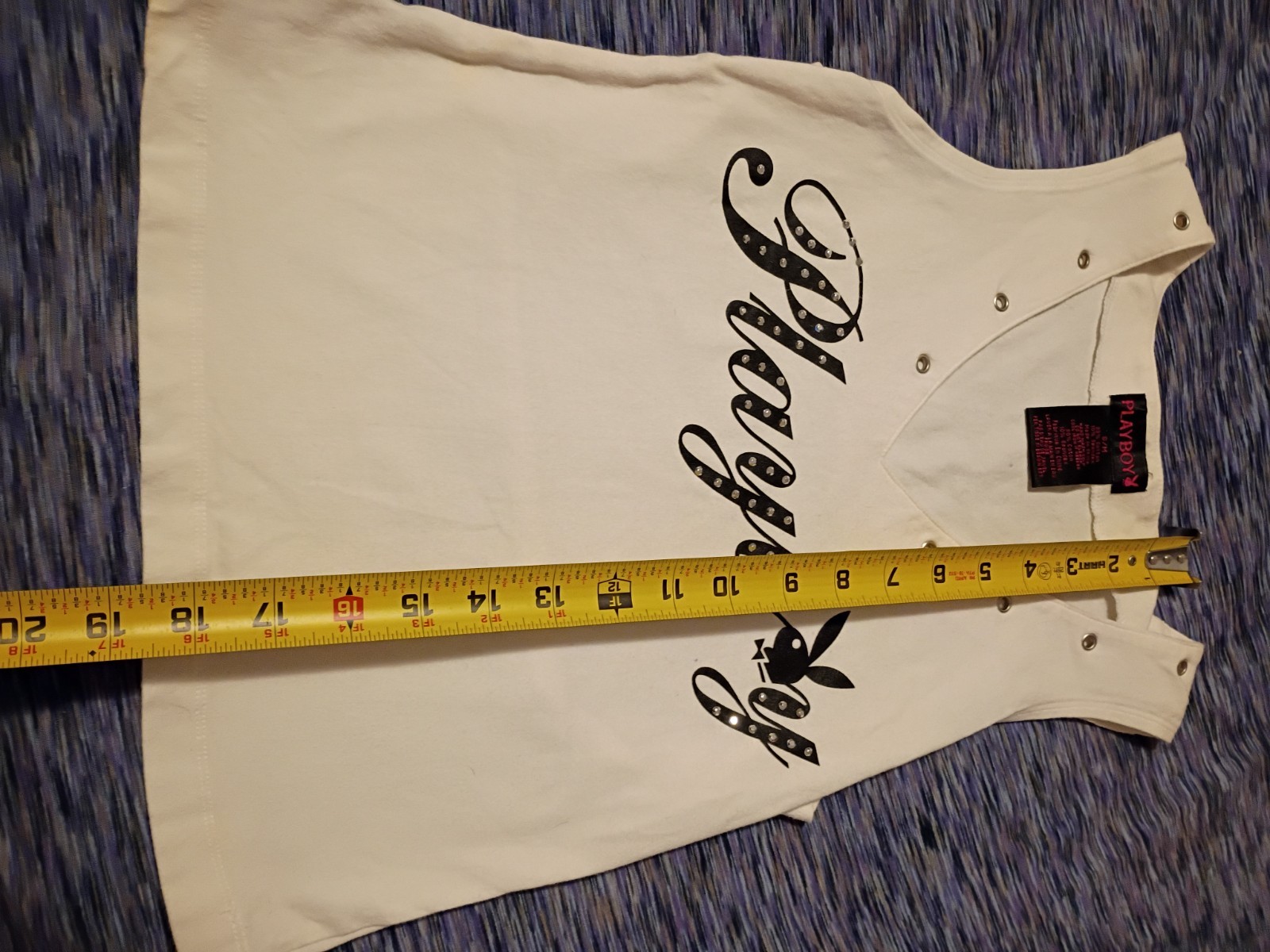 2000s Playboy V-Neck Tank Top