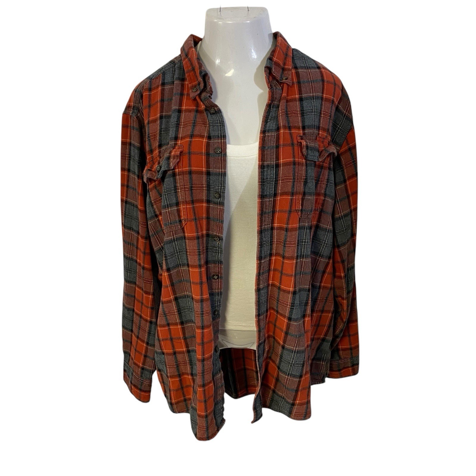 Upcycled Flannel Shirt Shacket Womens 3X Star Wars Patchwork Festival Folk Art
