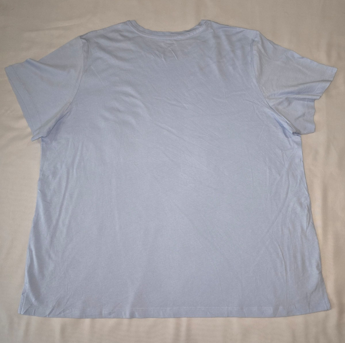 Member’s Mark Essential Women’s T-Shirt 2XL Light Blue Crew Neck Short Sleeve