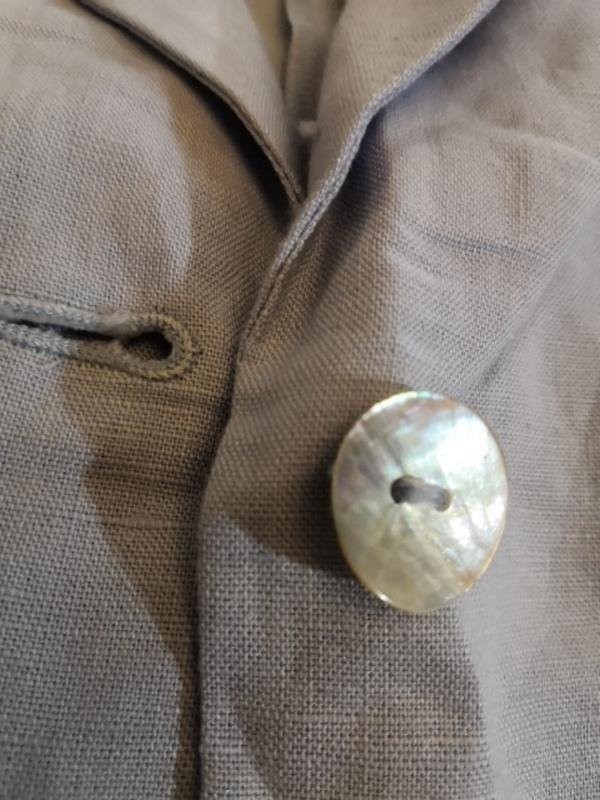 Women Peter Hahn shirt grey cotton XXL