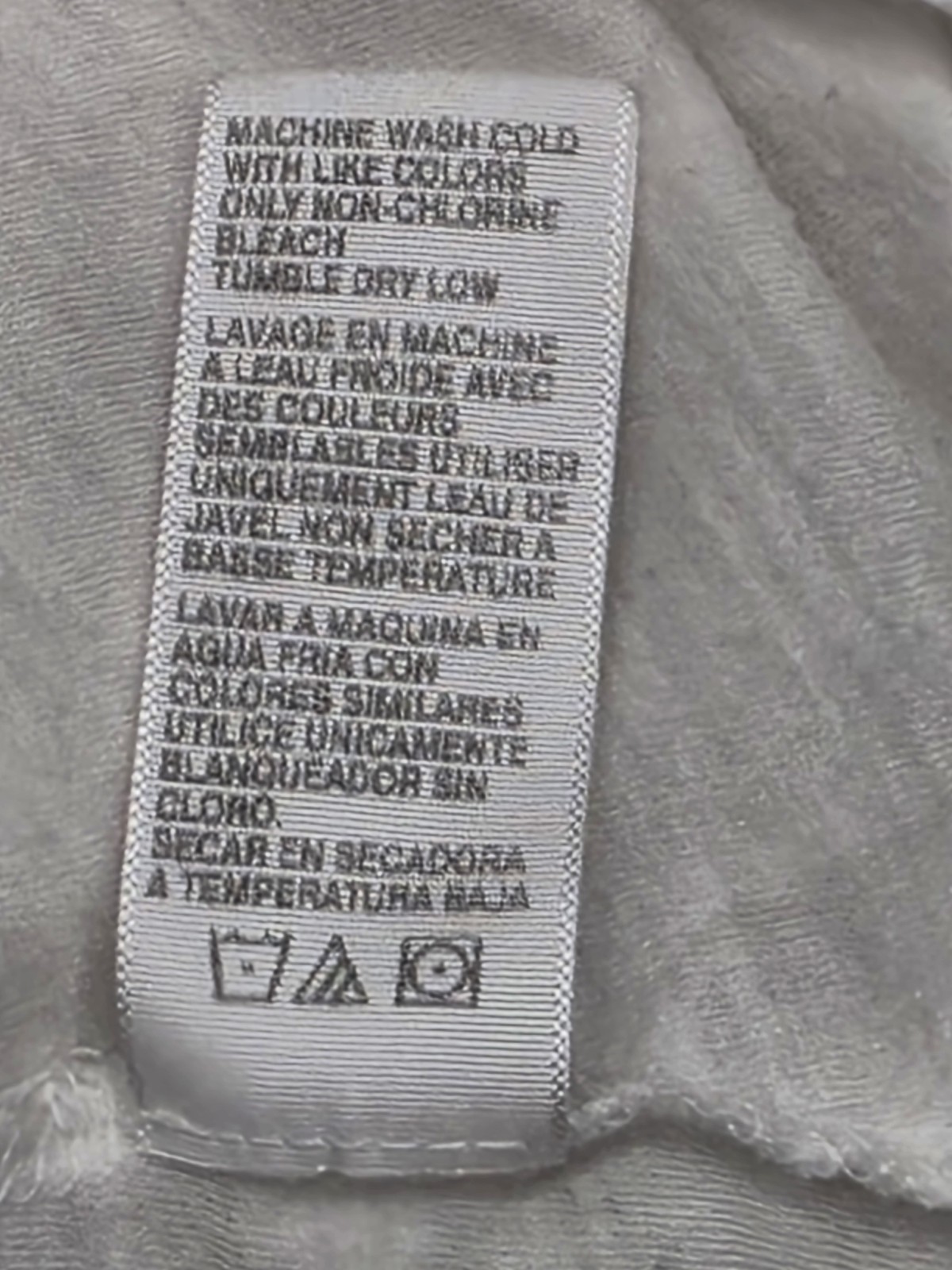 James Perse Standard Long Sleeve Crew Neck Shirt Womens Size 3 Large White
